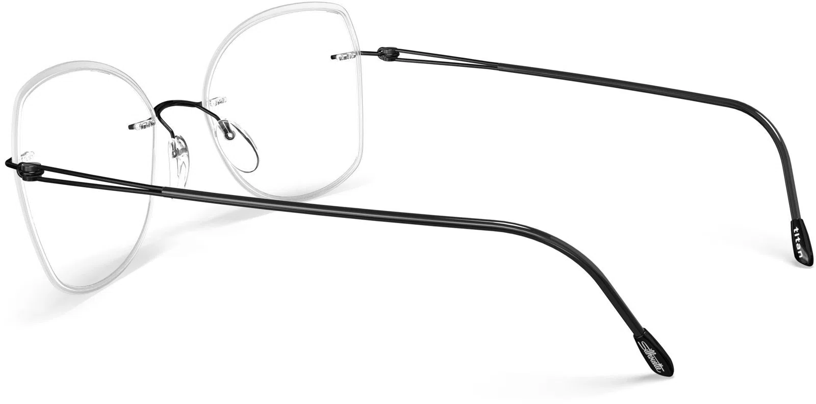 Silhouette Lite Spirit Chassis Rimless 5566 Eyeglasses - view 44